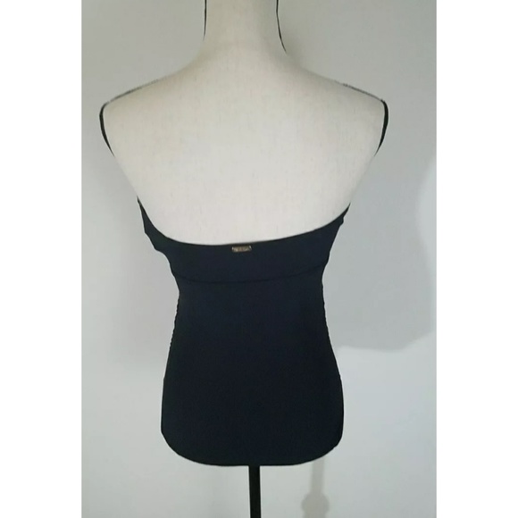 Calvin Klein Women's Strapless Bandeau One-Piece - Picture 6 of 6